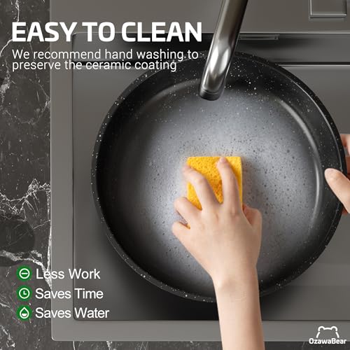 23 Pcs Pots and Pans Set Non Stick