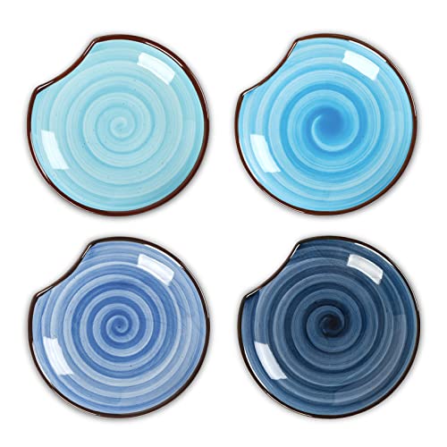 4.6 Inch Ceramic Spoon Rest for Stove Top