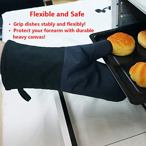 Oven Gloves Oven Mitts Heat Resistant 550 Degrees