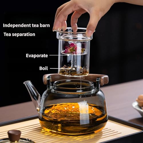 Glass Teapot 40.6oz