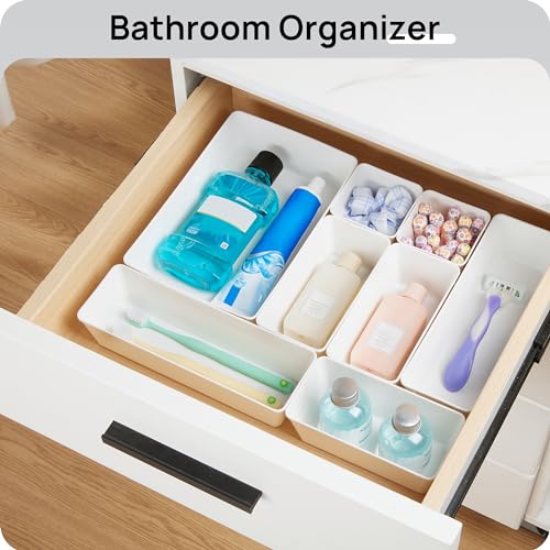 44 PCS Plastic Drawer Organizer Set (44 Count)