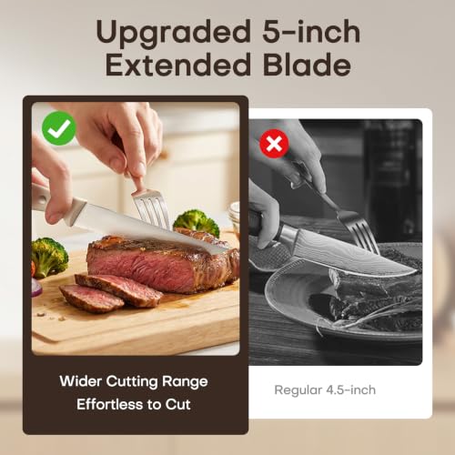 Premium Sharp Knife Set (15 Count)