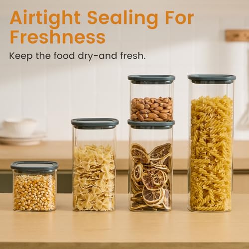 Glass Storage Jars with Lids (255 Count)