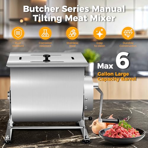 35 lb Manual Meat Mixer
