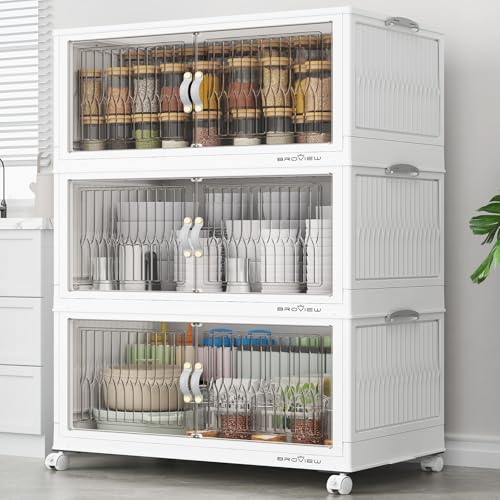 360Qt Stackable Storage Bins with Lid (3 Count)