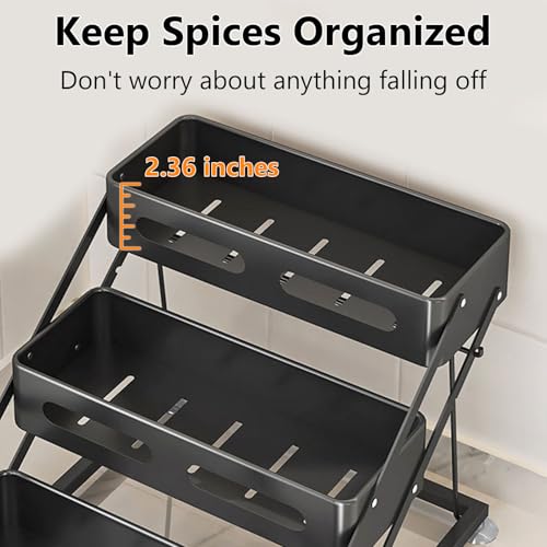 3 Tier Foldable Spice Rack