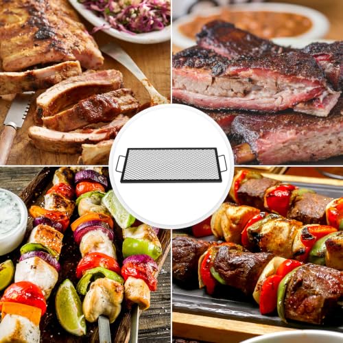 Heavy Duty Rectangular Fire Pit Grill Grate with X