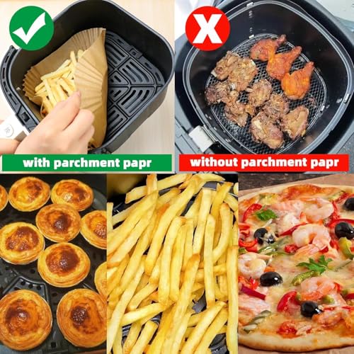 Air Fryer Liners Disposable 4QT for CHEFMAN Air Fryer (160 Count)