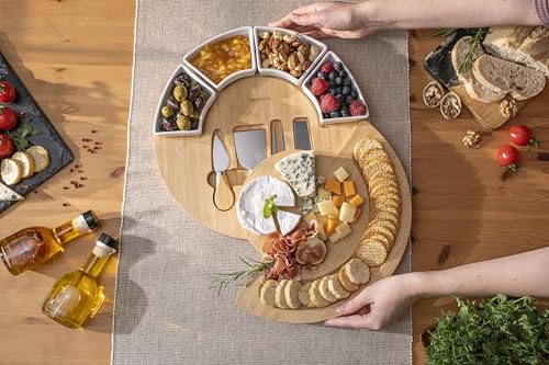 Charcuterie Board Set and Cheese Serving Platter