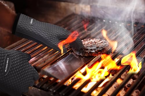 Silicone Smoker BBQ Gloves (2 Count)