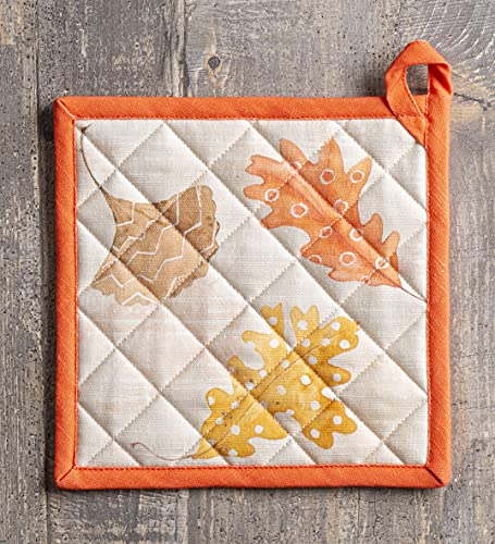 100% Cotton Oven Mitt & Pot Holder Set (2 Count)