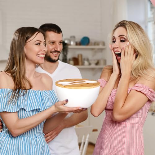 Large Salad Bowl with Lid