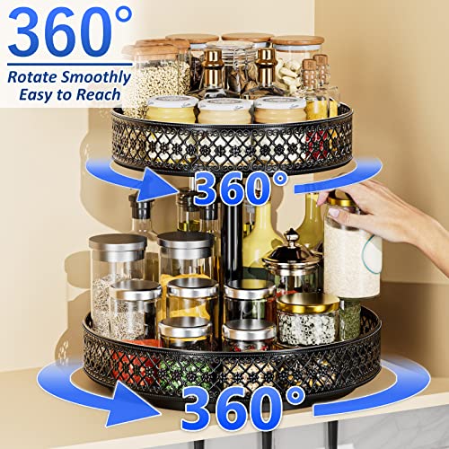 2 Tier Lazy Susan Organizer