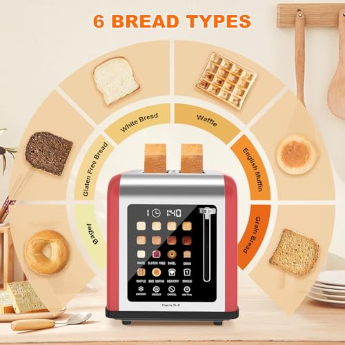 2 Slice Toaster Touch Screen