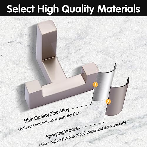 5 Pack Heavy Duty Coat Hook