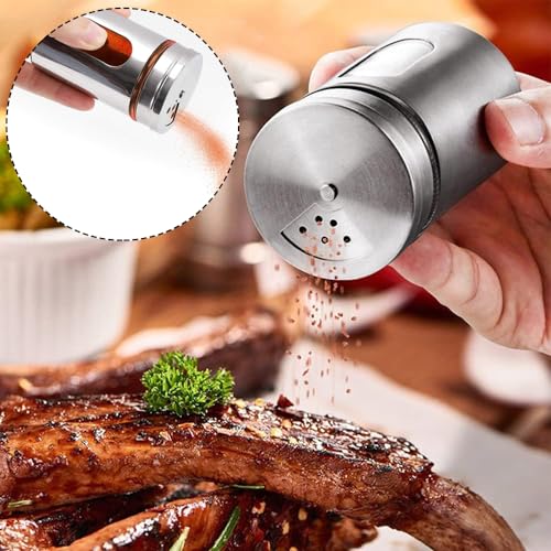 6 Pack Salt and Pepper Shakers (6 Count)