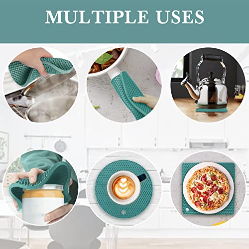 4 Pack Silicone Trivets for Hot Dishes (4 Count)