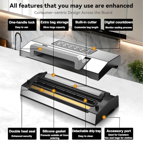Powerful Suction Vacuum Sealer for Food