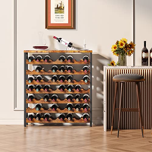 56 Bottle Wine Rack Freestanding Floor