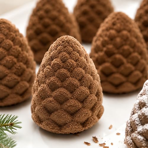 Pine Cone Silicone Mold for Baking Mousse Cake