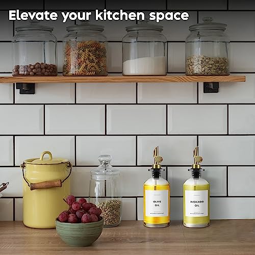 Oil Dispenser for Kitchen (2 Count)