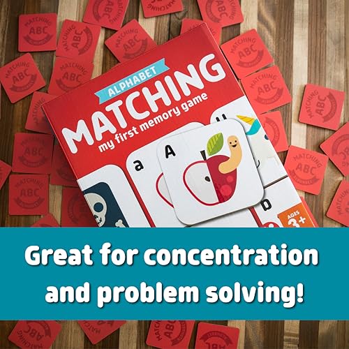 Alphabet Matching Memory Game