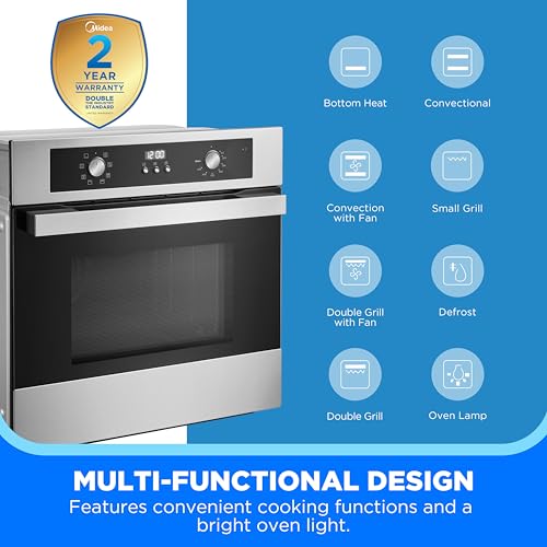 24" Single Electronic Wall Oven