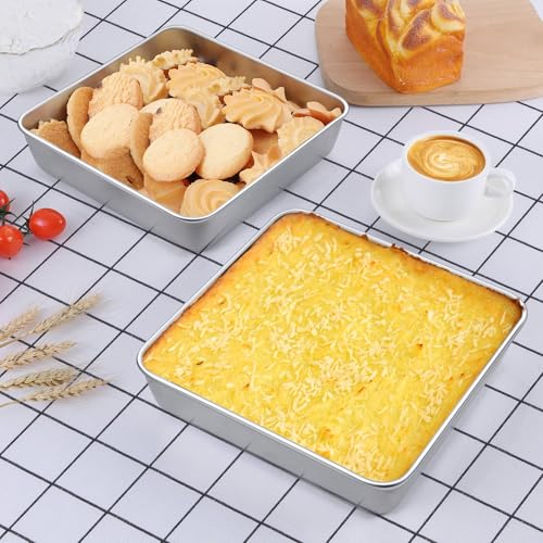9 Inch Square Cake Pan (24.99 Count)