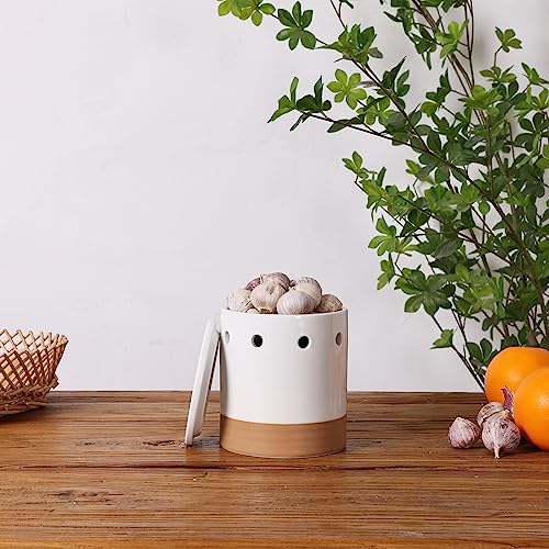 Garlic Keeper with Lid