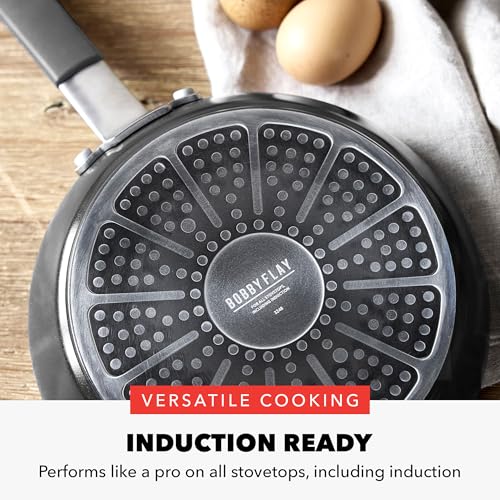 x Bobby Flay 12" Diamond Ceramic Nonstick Frying Pan