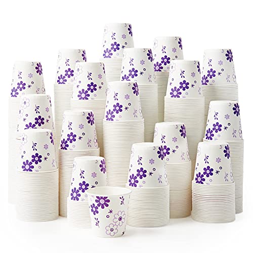 600 Pack] 3oz Disposable Bathroom Cups (600 Count)