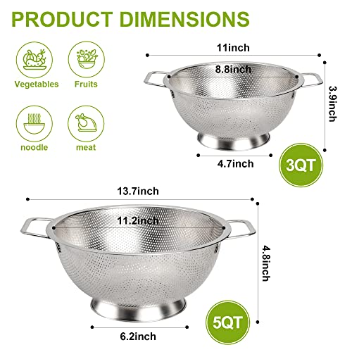 Colander Stainless Steel 5