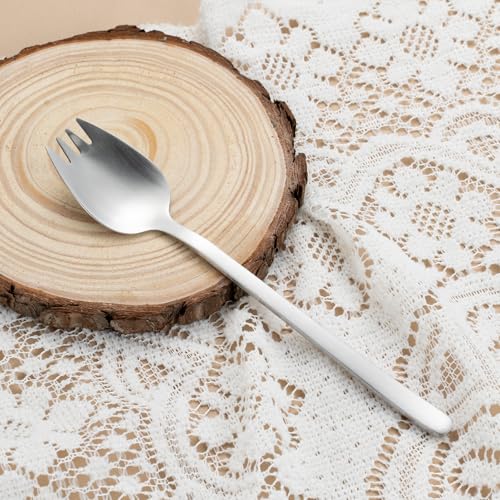 8 Piece Silver Salad Serving Set (20 Count)