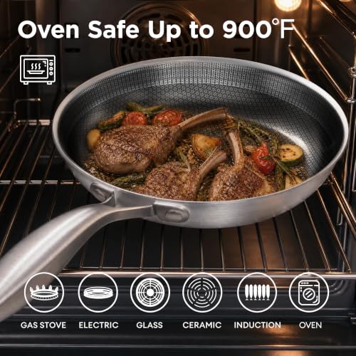 12 Inch Stainless Steel Pan
