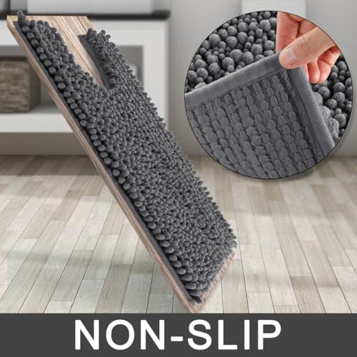 Toilet Rug U Shaped Washable 24x24 Inch