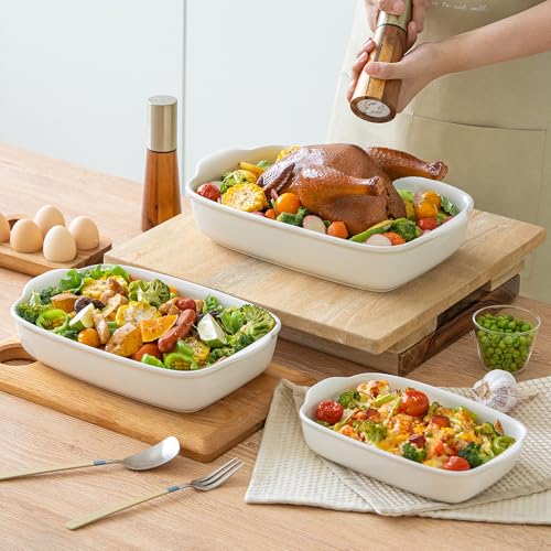 Ceramic Baking Dishes Set of 3 (3 Count)