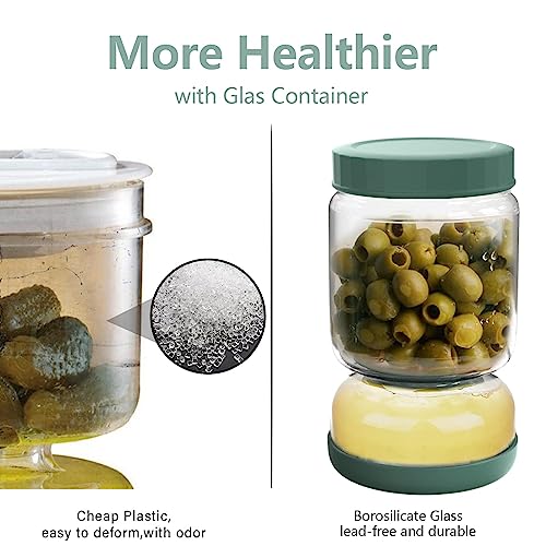 Glass Pickle Jar (34 Fl Oz)