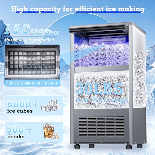 Commercial Ice Maker 150LBS