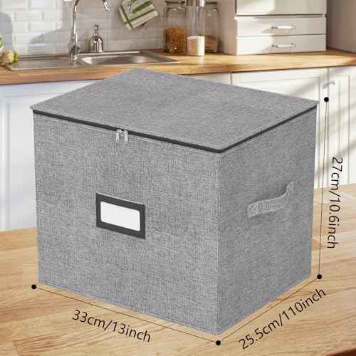 Champagne Flute Storage Box with Dividers