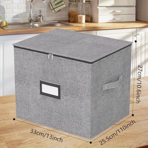Champagne Flute Storage Box with Dividers