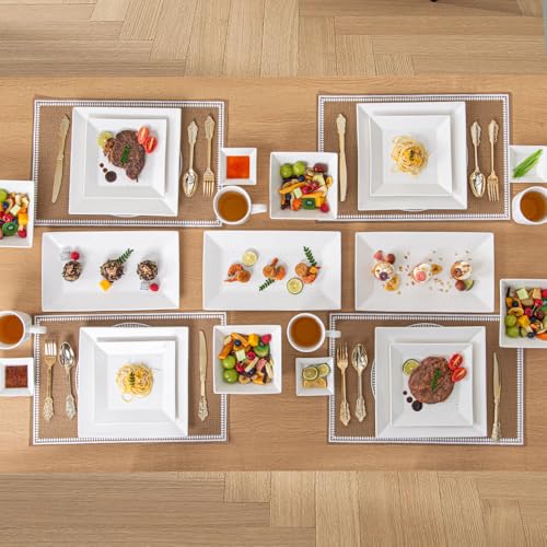 Off White Porcelain Dinnerware Set (16 Count)