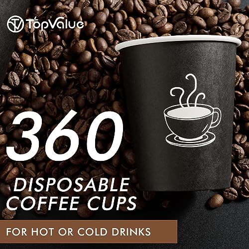 8 oz Paper Coffee Cups (360 Count)