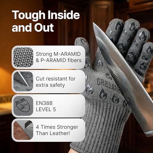 Oven Gloves with Fingers