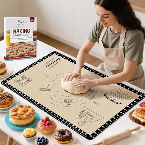 Silicone Baking Mat with 10 Recipes