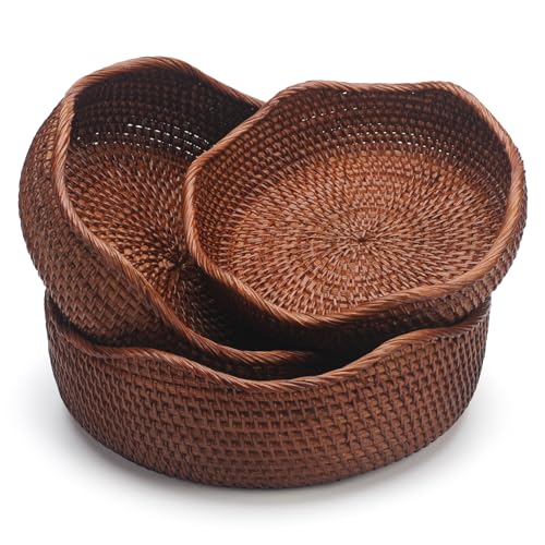 Rattan Bread Basket (2 Count)