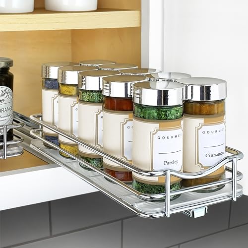 Pull Out Spice Organization for Cabinets