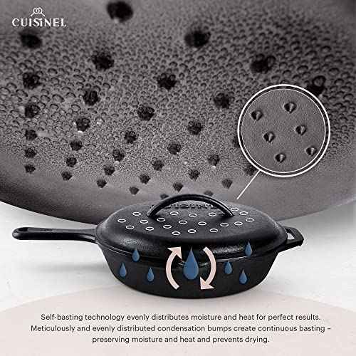 Cast Iron Skillet with Lid