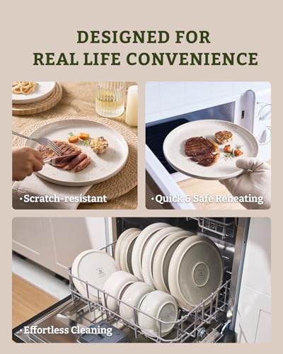 Meteor 24 Piece Stoneware Dinnerware Set