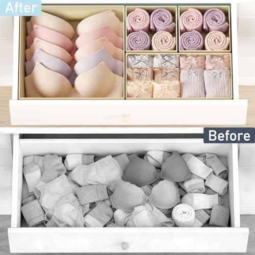 Drawer Organizer Clothes 26 Pack (26 Count)
