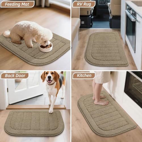 24x40 Inch Kitchen Rugs Non Slip Washable Kitchen Sink Rug (6.67 Sq Ft)